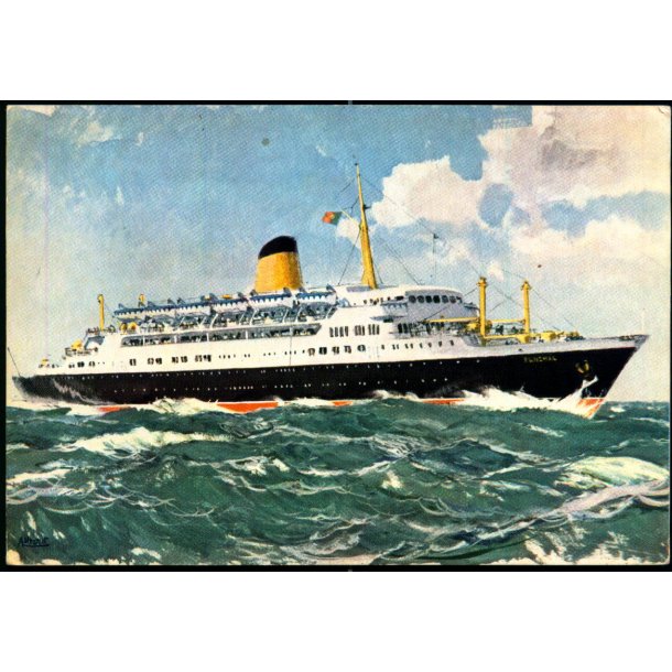 T/S "FUNCHAL" - Lisaboa - Portugal - u/n - Brugt