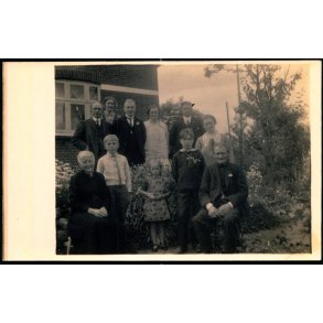 Fotokort Ukendt - Personer - Ubrugt