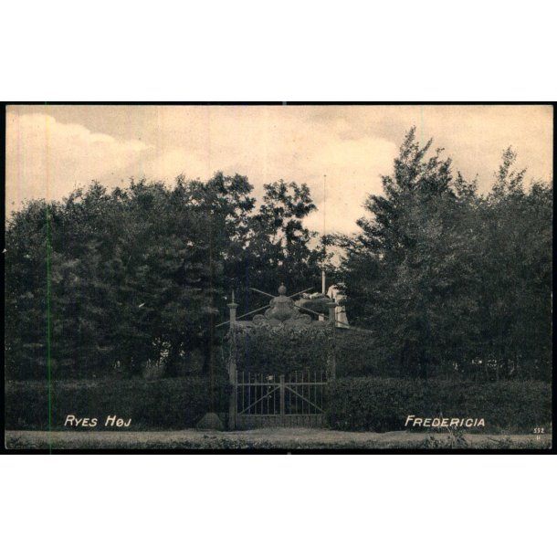 Fredericia - Ryes H�j - Gr�nlunds Bogh. 10 - Ubrugt