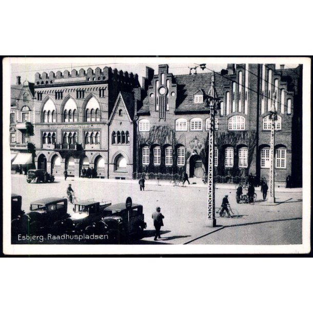 Esbjerg - Raadhuspladsen - C.J.C. 67659 - Ubrugt