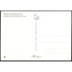 Kbenhavn - Den lille Havfrue ved Nat - Stender 149 101 623