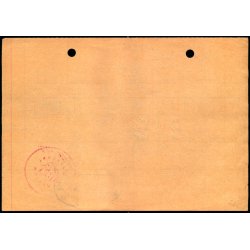 Fragtbrev -  1kr Rigsvben Prov.  - Fra Esbjerg til Fan 18. Sept. 1964. - Arkivhuller !