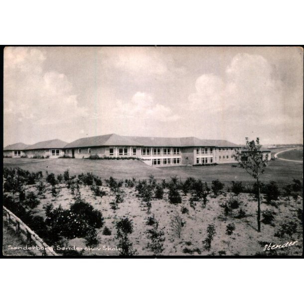 S�nderborg - S�nderskov Skole - Stender S. 1060 K - Ubrugt