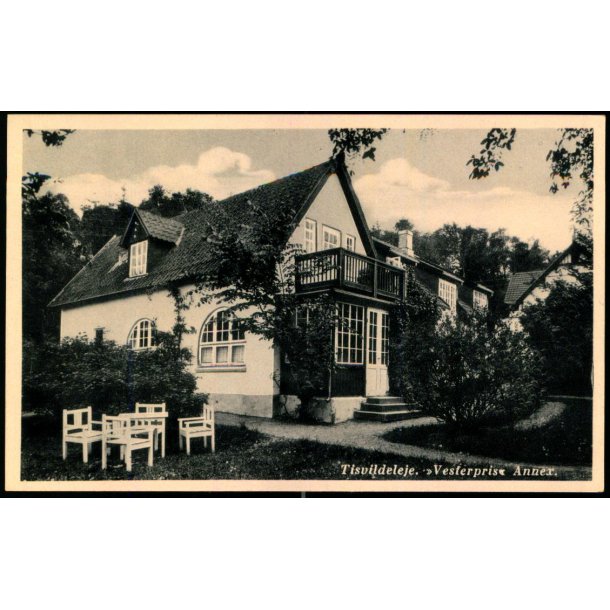  Tisvildeleje - "Vesterpris" Annex - K.O. H�jer Olsens Bogh. . 2983