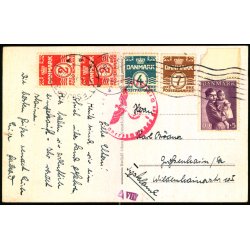 Esbjerg - Kongensgade - Rudolf Olsen 8610 - Brugt - Tysk Censur !