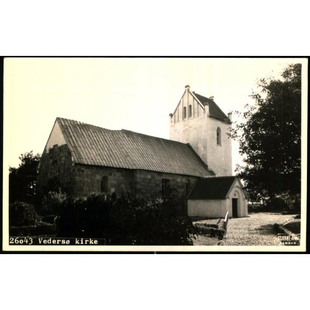 Veders� Kirke - Stjerne Foto 26043 - Ubrugt