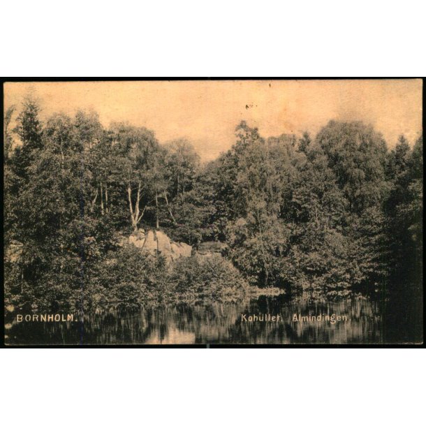 Bornholm - Kohullet - Almindingen - H.P.J.A. u/n - Brugt