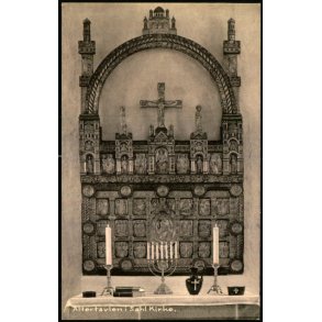 Altertavlen i Sahl Kirke - Kr. S. Kristensens Bog 99667 - Ubrugt