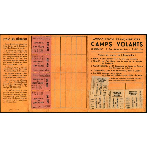 Camps Volants (Fransk Campingpas) 