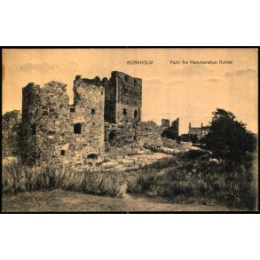 Bornholm - Parti fra Hammershus Ruiner - Colbergs Bogh. u/n - Ubrugt