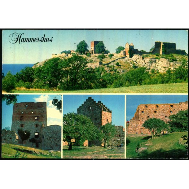 Bornholm - Hammershus - W. Dams Bogh. 6120 - Brugt