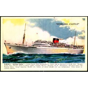 R.M.M.V. Stirling Castle - Valentine 1792 - Ubrugt