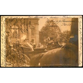 Kong Edward VII  i Paris -  Brugt