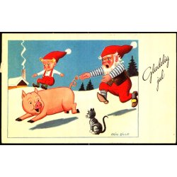 Erik Bille - Gldelig Jul - Serie 135 - Brugt