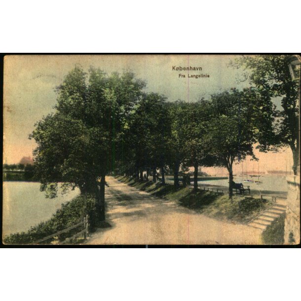 Kbenhavn - Fra Langelinie - Sk. B. &amp; Kf. 1883 - Brugt