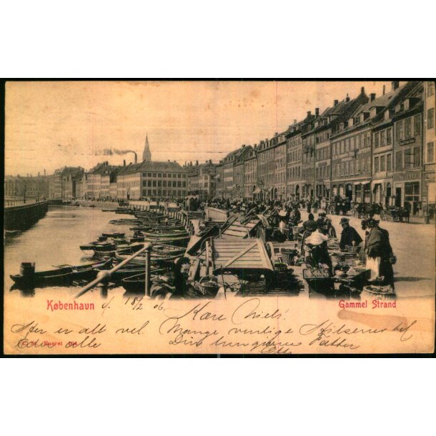K�benhavn - Gammel Strand - C. St. 704 - Brugt