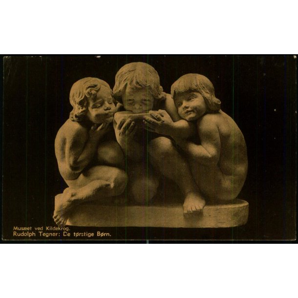 Mus�et ved Kildekrog - Rudolf Tegner - De r�rstige B�rn - Nordisk Kunst u/n - Ubrugt