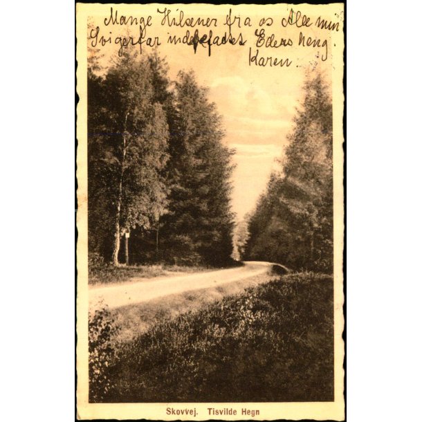 Skovvej - Tisvilde Hegn - S. Nielsen 47181 - Brugt