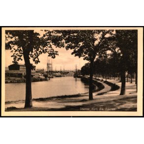 Odense - Parti fra Havnen  - Stender  u/n - Ubrugt