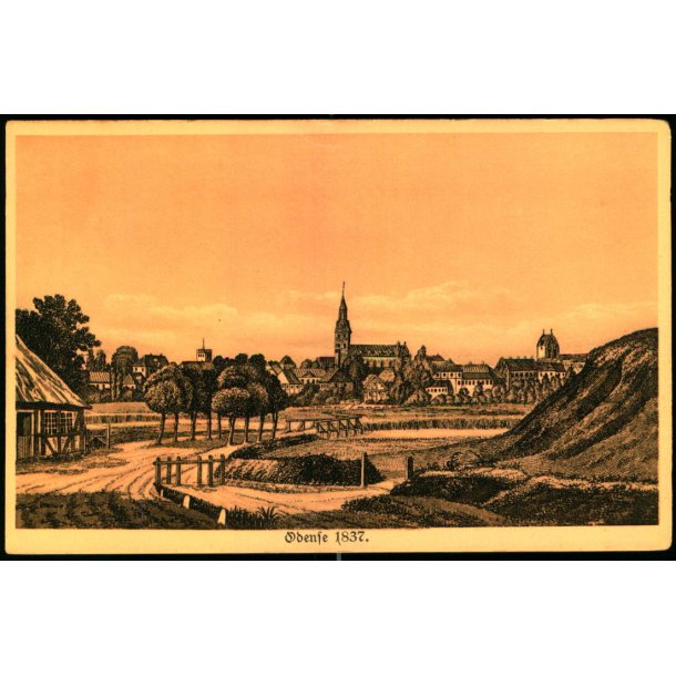 Odense 1837 - Stender Serie "fra gamle Dage" 26879 - Ubrugt