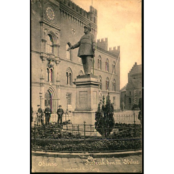 Odense - Frederik den VII Statue - Varehus Carl Friis Forlag - u/n - Ubrugt