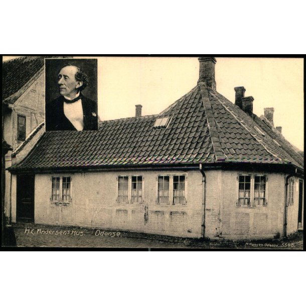 H.C. Andersens Hus - Odense - H.Hansen 5548 - Ubrugt
