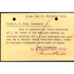  G.&amp; Konrad Buhl - Helsagskort u/n - Brugt