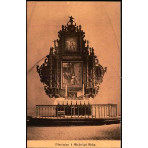 Altertavlen  i Middelfart Kirke - J.G. Kreutzers Papir u/n - Ubrugt