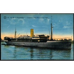 S:S. "Thyaville" - Compagnie Belge Maritime du Congo -  u/n - Ubrugt