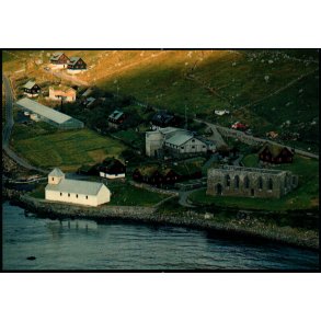 Kirkjubur - Streymoy - Ariel Luftfoto  u/n - Ubrugt