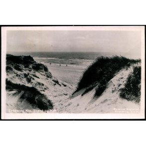 S�ndervig Klit - Strand og Hav - Fotokort Bollerups Bogh. u/n - Brugt