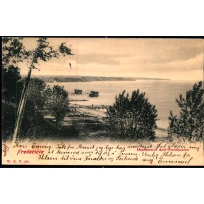 Fredericia - �sterstrand med Badehusene - W.K.F. 580 - Brugt