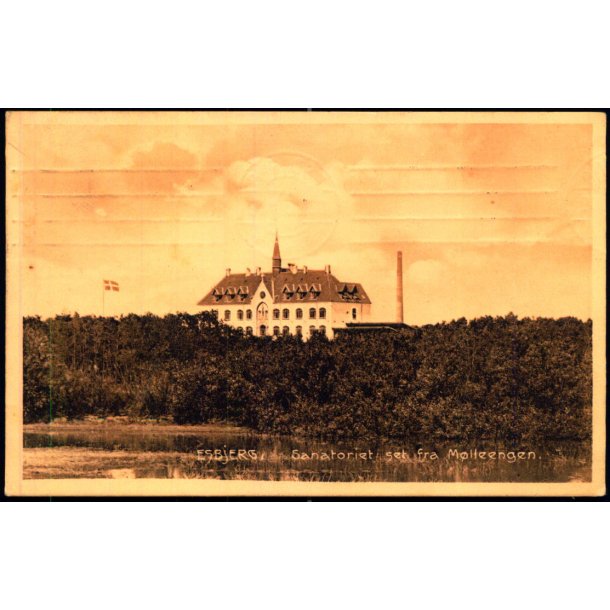 Esbjerg - Sanatoriet set fra M�lleengen - Esbjerg Kunst 35 - Brugt