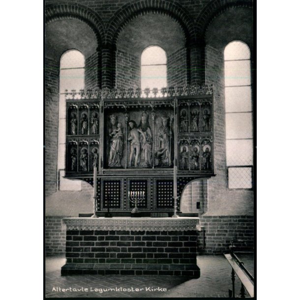 Altertavlen L�gumkloster Kirke  - T. Ebbesen Madsen 95915 - Ubrugt