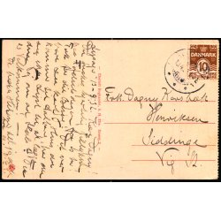 Gadeparti med det gamle Raadhus - Ebeltoft Bogh. E. 2 - Brugt