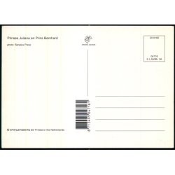 Prinsesse Juliana - Prins Bernhard -  Holland - Spanjersberg 160 - Ubrugt