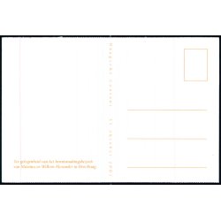 Prins Willem Alexander - Maxima - Haagsche u/n - Ubrugt