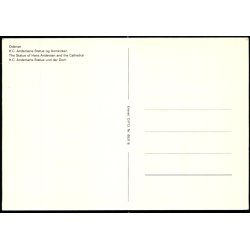 Odense - H.C. Andersens Statue og Domkirken - O.P.O. 6531 - 8 - Ubrugt