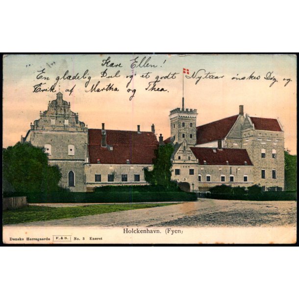 Holckenhavn (Fyen) - Danske Herregaarde F&B 3 - Brugt