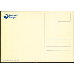 Postbtar "RUTH" - Postverk Froya u/n - Ubrugt