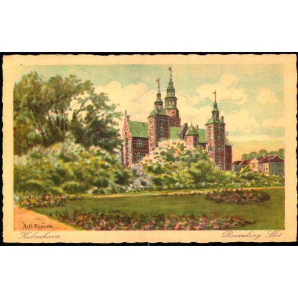 A. Boesen - Kbenhavn - Rosenborg Slot - Rudolf Olsen Eneret