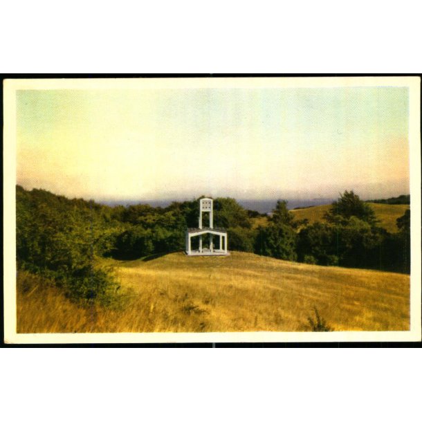 Skamlingsbanke - Klokkestabelen rejst til minde om Frihedsk�mpere - Stender 6 - Ubrugt