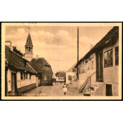 Gadeparti med det gamle Raadhus - Ebeltoft Bogh. E. 2 - Brugt