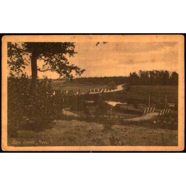 Sdr. Omme " Tivoli" - Dansk Lystrykkeri u/n - Ubrugt