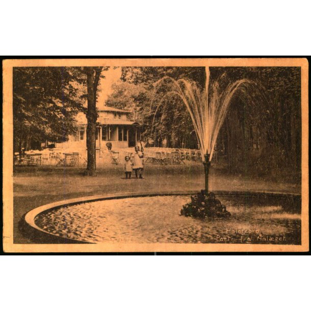 Holstebro - Parti fra Anl�get - Stender 27842 - Brugt