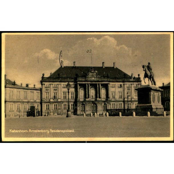 K�benhavn - Amalienborg  - Residenspal�et - Stender 1011