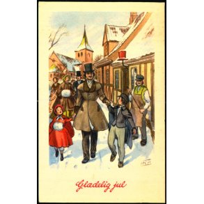 Hans Christian Petersen - Gldelig jul - Serie 75 - Brugt