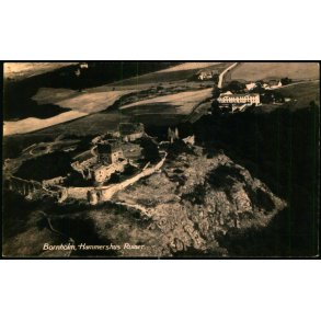 Bornholm - Hammershus Ruiner - Luftfoto Colbergs Bogh. 6050 - Ubrugt