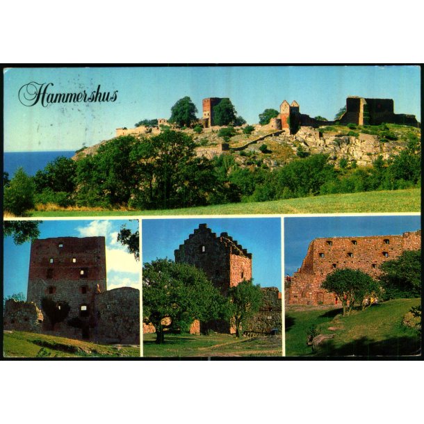 Bornholm - Hammershus - W. Dams Bogh. 6120 - Brugt