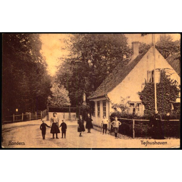 Randers - T�jhushaven - P. Hecschers 218 - Brugt